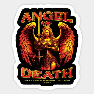 angel of death Sticker